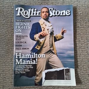 Rolling stones magazine Hamilton mania